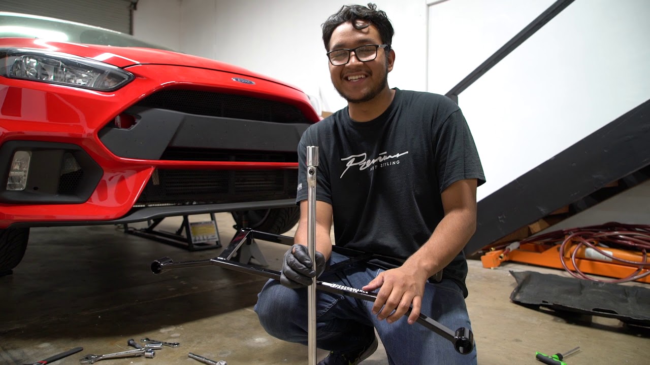 Traction Bar Install - 2016 Ford Focus ST