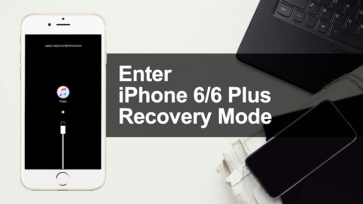 How to put iphone in recovery mode iphone 6