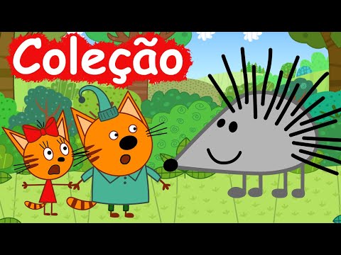 Kid-E-Cats em Portugues | Coleção dos episódios | Desenhos para crianças