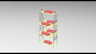 Rotatory parking Machine by CADZest 48 views 2 years ago 11 seconds