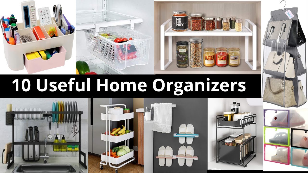 10 Useful Home organizers- Space saving kitchen Organizer- Latest