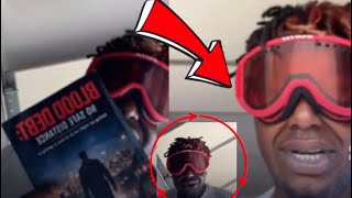 Honeykomb Brazy snaps so bad crashing out drop his location shows the book he been reading 