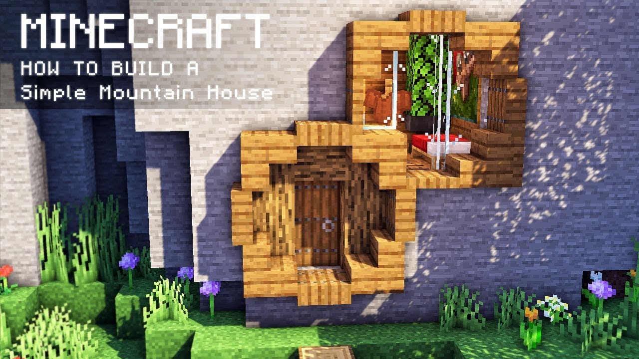 Minecraft Tutorial, Casa na Montanha