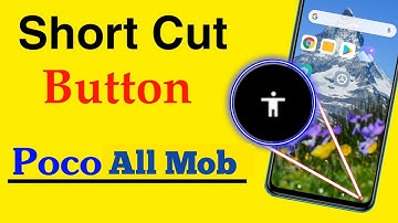 How to Enable Hidden Shortcut Button in Poco X3 Pro | Poco X3 Pro Accessibility Button Settings
