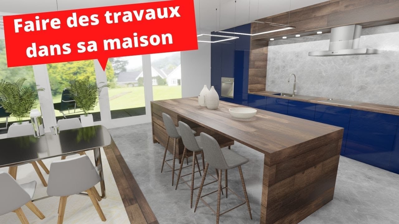 Faire des travaux dans sa maison - de l'enthousiasme vers le stress, l