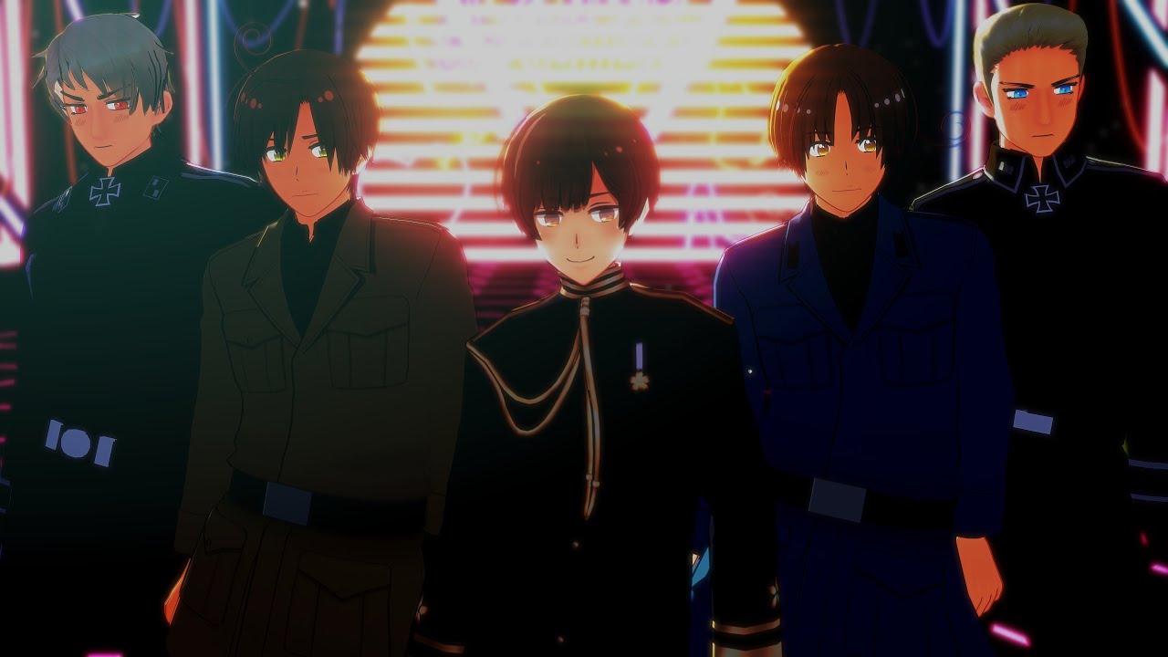 [APヘタリアMMD]ヘタキャラ61人でIntergalactia