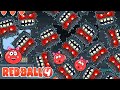 Красный Шар - мод на 1000 квадратов на уровне ! Игра Red Ball 4 mod 100 square шарик от Спуди