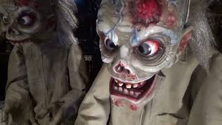 Home Depot PROTOTYPE Zombie Stack Animatronic - 2025 PAC Halloween Prop