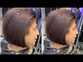 How to do Face Framing Bob Haircut tutorial