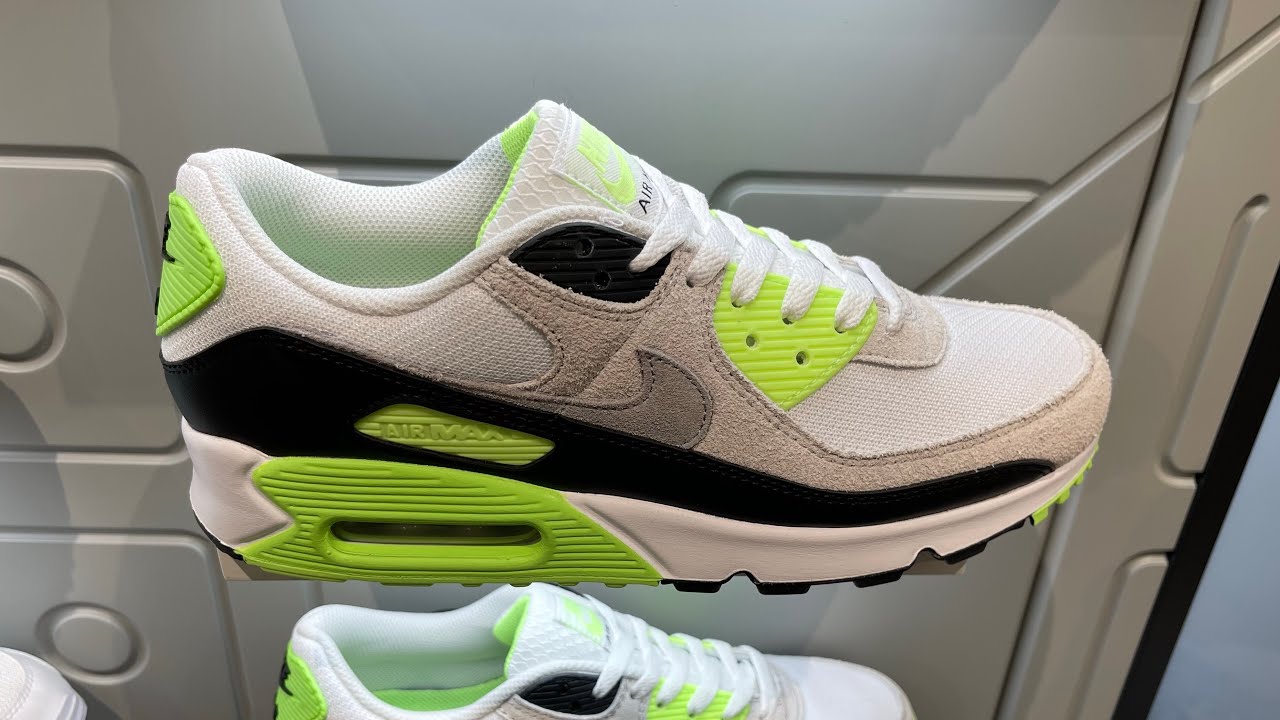 Nike Air Max 90 Neutral Olive Light Bone Grey DM0029-011 Men\'s Size 10.5 Nike Air Max 90 Light Bone Neutral Olive Mens Green Sports  main image 2