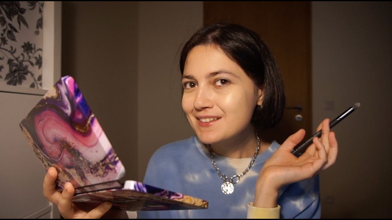 АСМР/ASMR: Макияж, шепот, мурашки/Makeup, whisper, goosebumps