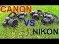 CANON или NIKON, что выбрать новичку  / canon vs nikon