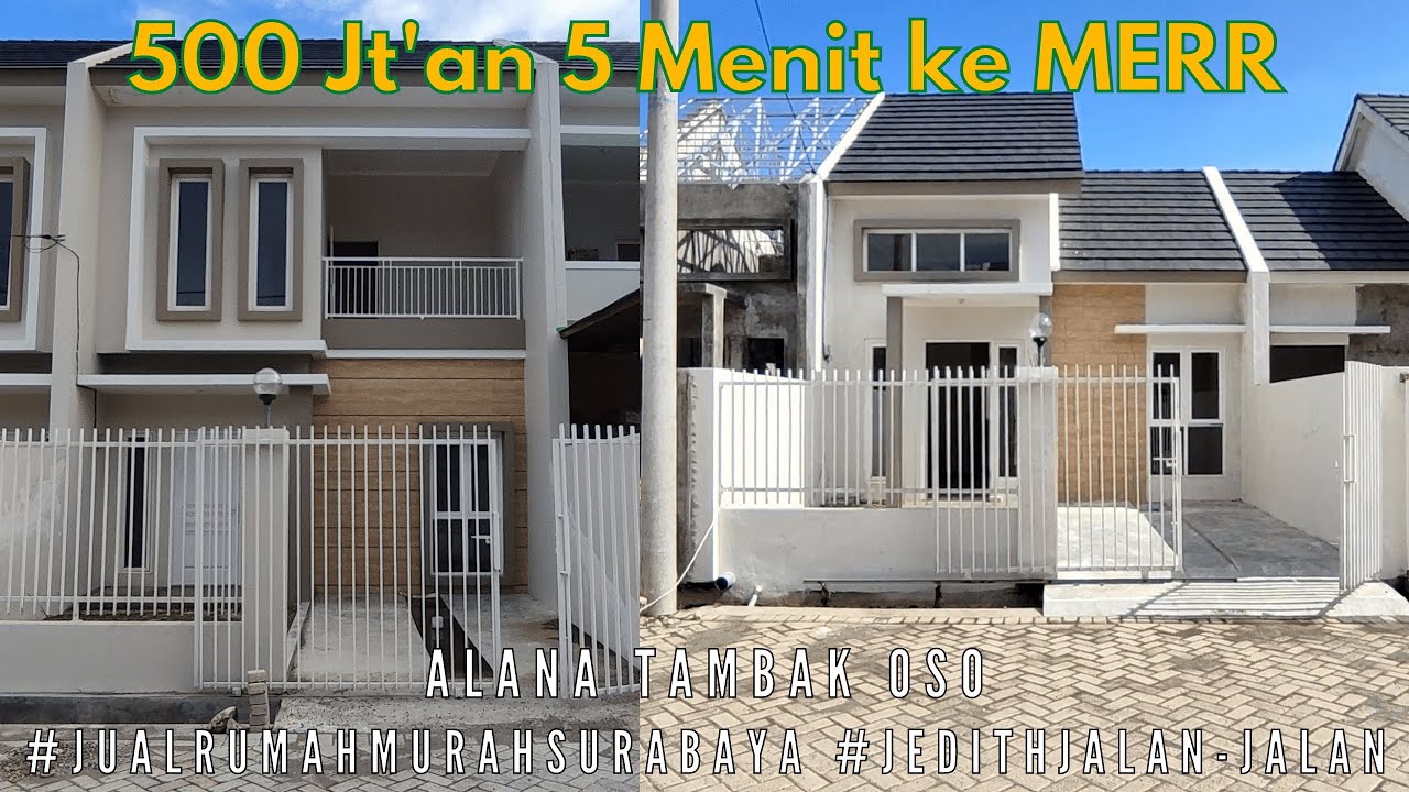 #039 Rumah Surabaya | Rumah Alana Tambak Oso