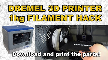 DREMEL 3D PRINTER 1kg FILAMENT HACK