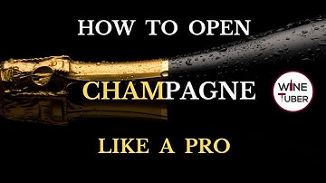 How to open Champagne like a pro | @WineTuber