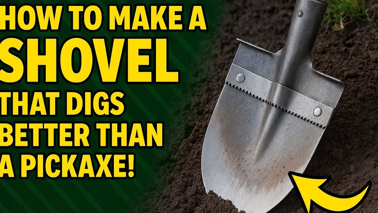 How to Make a Super Efficient DIY Shovel
