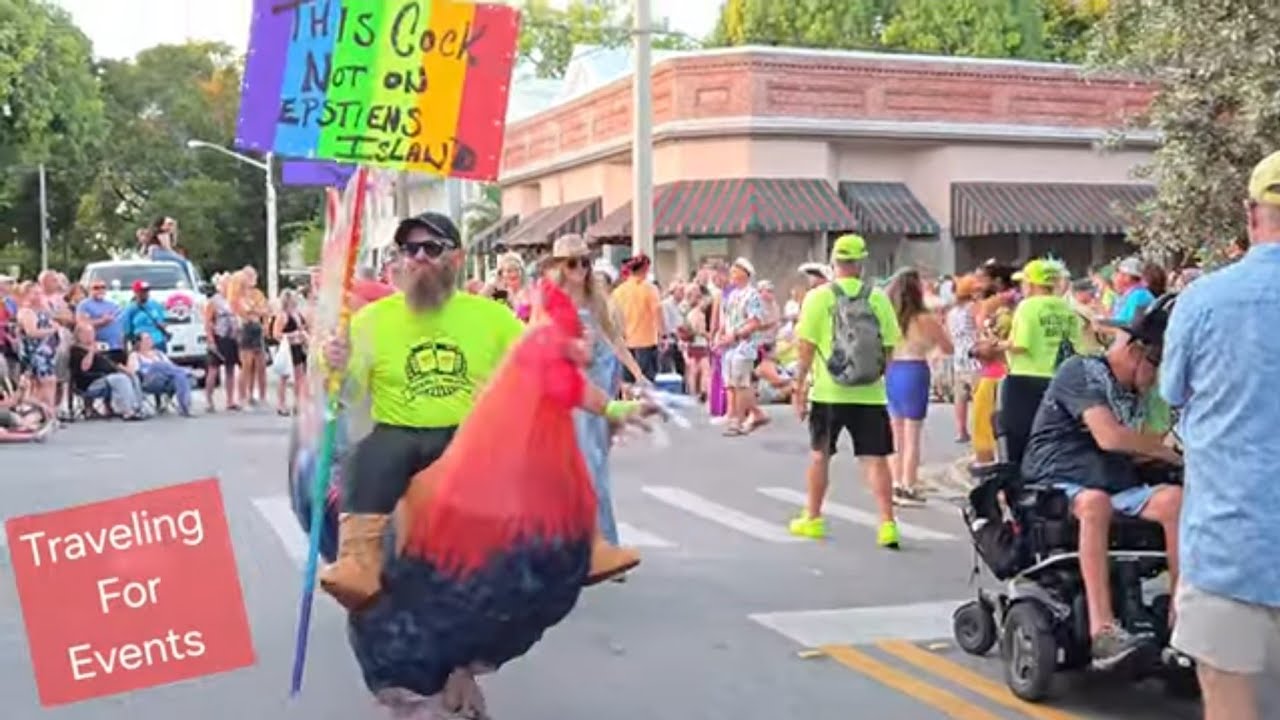 Fantasy Fest Key West | Captain Morgan Masquerade March 2025 | The Locals Parade in 4K Ultra HD