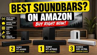 TOP 8 BEST DOLBY ATMOS SOUNDBARS on Amazon BUY RIGHT NOW