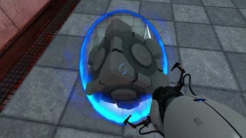 Portal levels 1-10 walkthrough (no commentary)