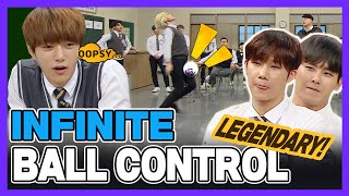 [Knowing bros] LEGENDARY BALL CONTROL! #INFINITE