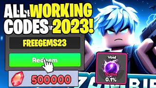 *NEW* ALL WORKING CODES FOR ZOMBIE HUNTERS IN 2023! ROBLOX ZOMBIE HUNTERS CODES screenshot 4