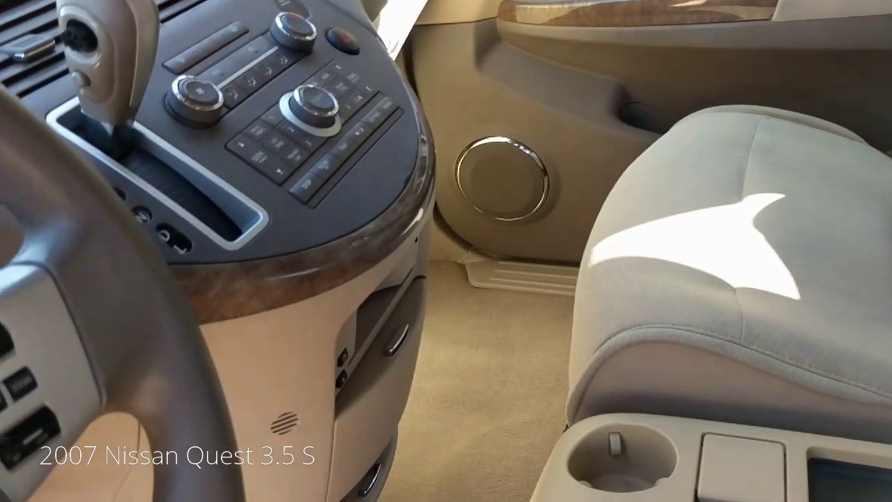 2007 Nissan Quest 3.5 S - YouTube