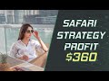 Trading with the Safari Strategy Profit: +$363 in 10 Minutes