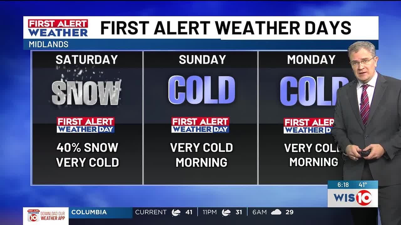 FIRST ALERT WEATHER DAYS for the potential of snow and frigid temps ...