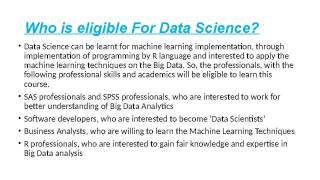 Data Science Institute In Pune
