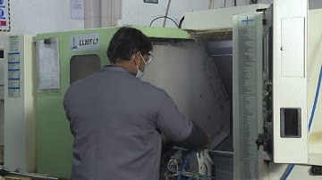 CNC machining on stud bolts fasteners for wind energy