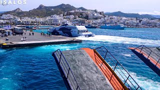 Champion Jet 2 : Trip from Piraeus to Santorini (All the ports) | Πειραιάς - Σαντορίνη (Ταξίδι)