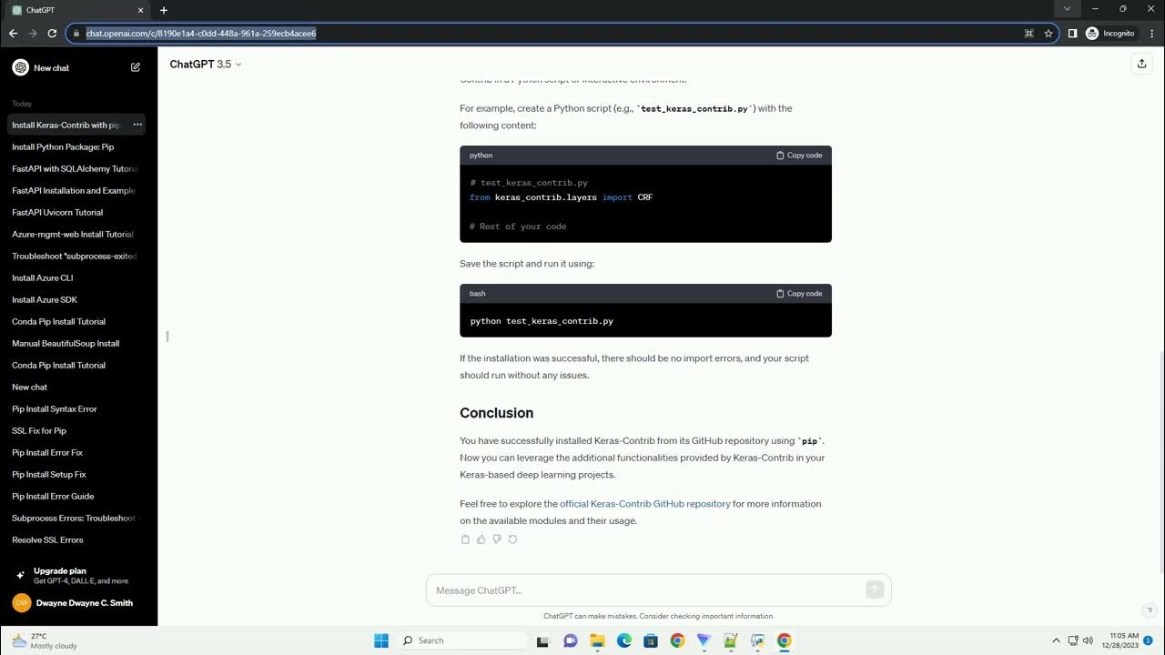 Pip install git https www github com keras team keras contrib git youtube