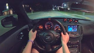 2020 Nissan 370Z NISMO 6-speed Manual - POV Night Drive (Binaural Audio)