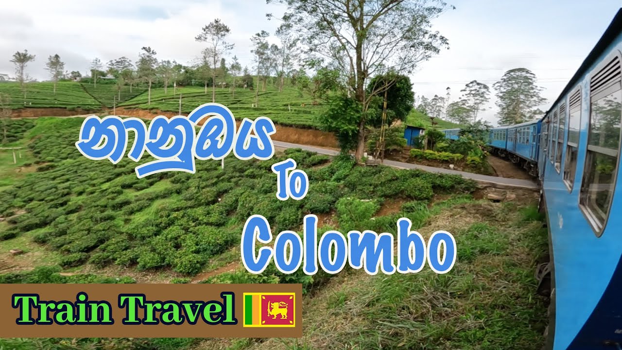 Train Travel Sri Lanka 🇱🇰 Nanuoya to Colombo | Complete Experience @MemoryBankwithShima-D #foryou