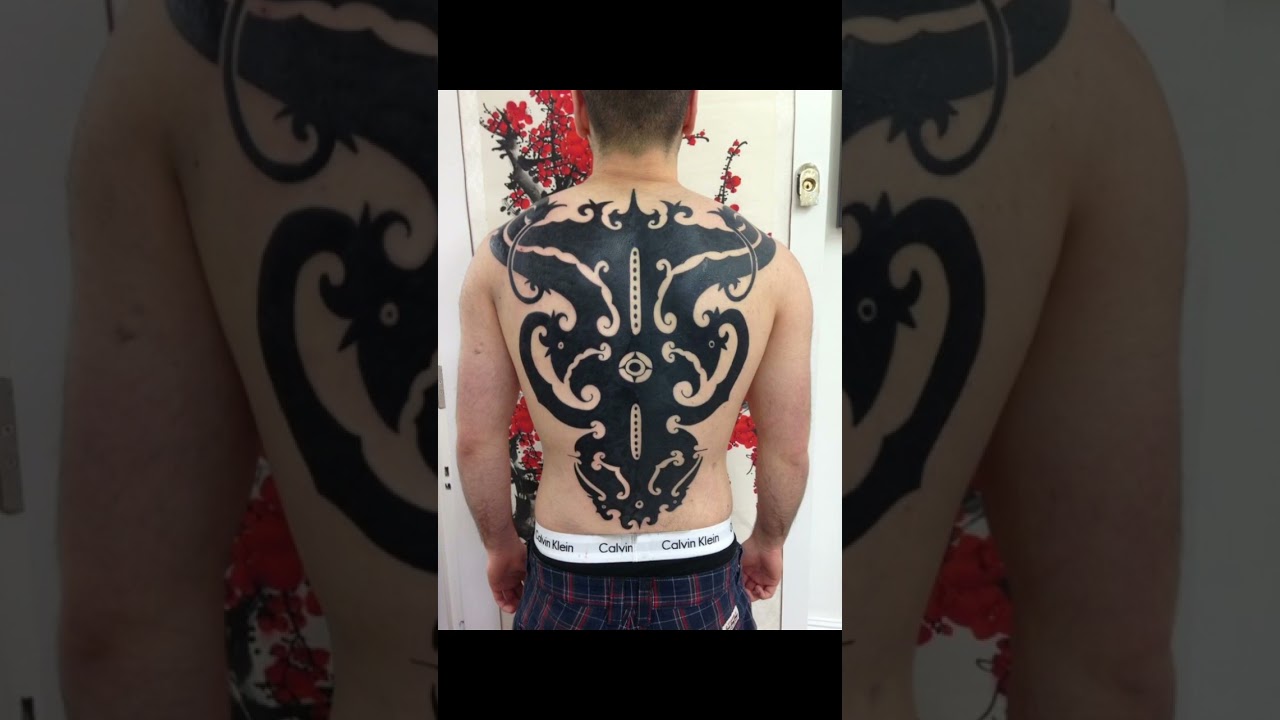 Tattoos Dayak Borneo.