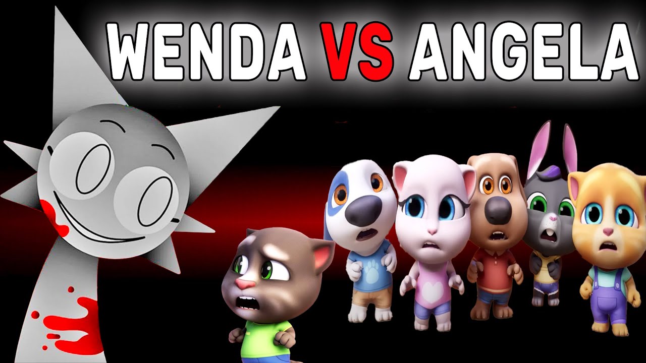 Wenda Horror vs Angela \ Talking Tom and Friends