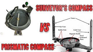 Difference Between Prismatic Compass & Surveyor's Compass