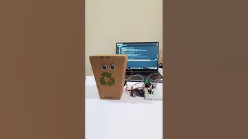 Smart Dustbin with Arduino: Automatic Lid with Ultrasonic Sensor & Servo Motor! #scienceproject