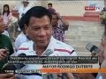 BT: Davao City Mayor Duterte, nagmaneho ng taxi para pulsuhan ang mga kababayan