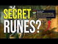 I found secret future runes no one else knows