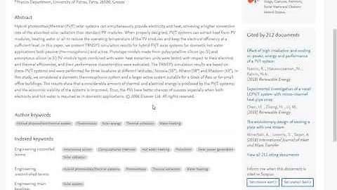 Database search – Scopus
