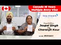 Canada 10 Year Multiple Entry visa Success Story