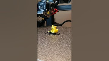 Filament runout sensor in action - 3D printing #ender3s1pro #filament #experiment #shorts