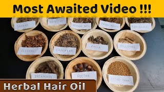 खद बनय अपन आयरवदक तल Make Your Own Herbal Hair Oil Jadibuti Store