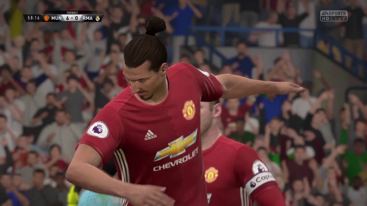 The dab FIFA 17 with ZLATAN IBRAHIMOVIC