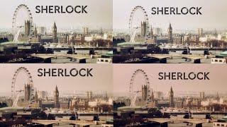 BBC Sherlock - All Entries (Intros) by Seasons | Intros' Evolution (1-4) Resimi