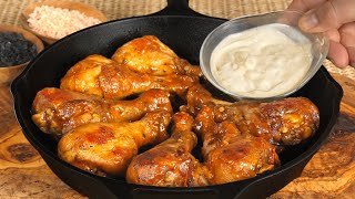 I've never eaten chicken drumsticks so deliciously! Learned this trick in a restaurant!