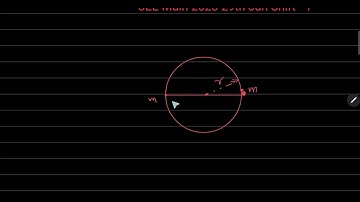 Two particles of equal mass m move in a circle of radius r under the action of their mutual gravitat