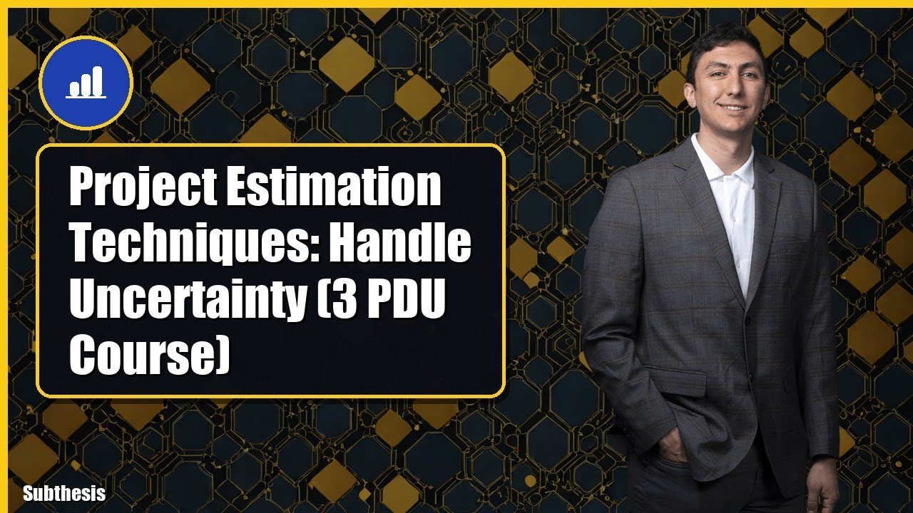 Project Estimation Techniques: Handle Uncertainty (3 PDU Course) - YouTube