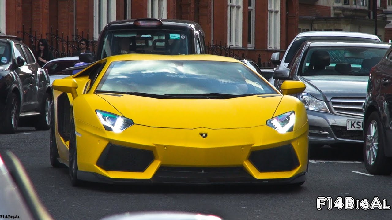 Loud Lamborghini Aventadors in London - DMC vs LNB vs Straight Pipes
